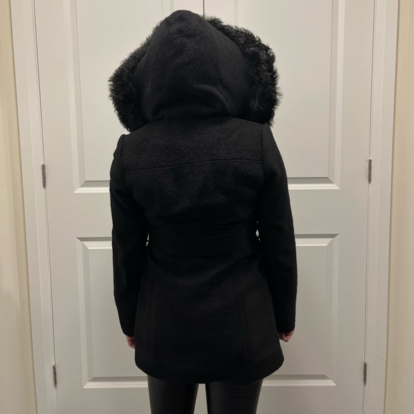 Sentaler Alpaca fur black Xsmall jacket. - Picture 2 of 7